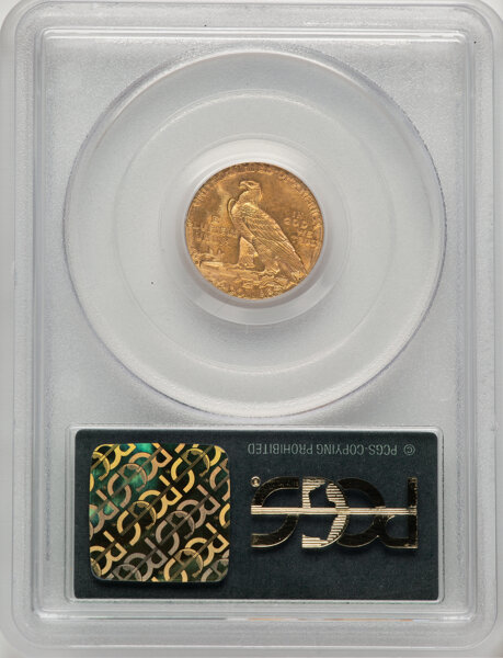 image for: 1925-D $2 1/2 PCGS MS63