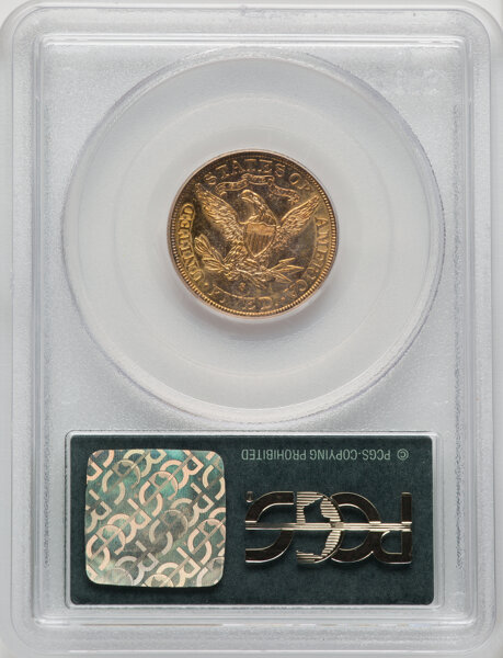 image for: 1883-S $5  PCGS MS61