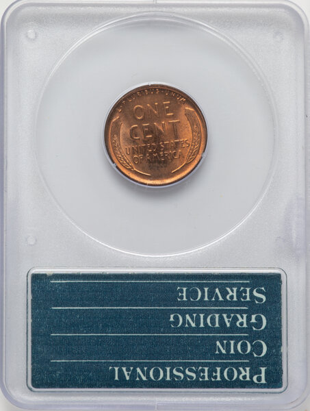 image for: 1930-D 1c PCGS MS65 RD