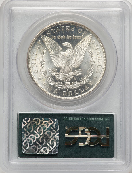 image for: 1891-S $1  PCGS MS64