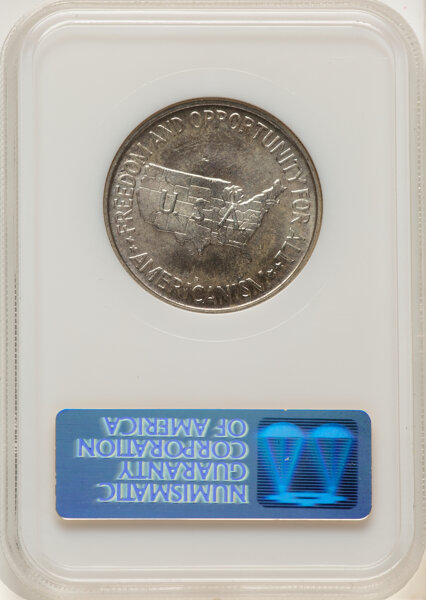 image for: 1952-D Washington-Carver 50c NGC MS64