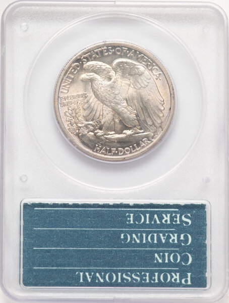 image for: 1934 50c PCGS MS64