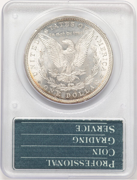 image for: 1880 $1  PCGS MS63