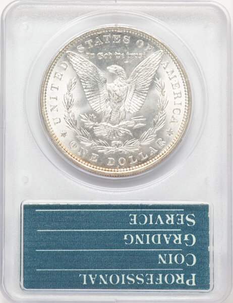 image for: 1887 $1  PCGS MS63