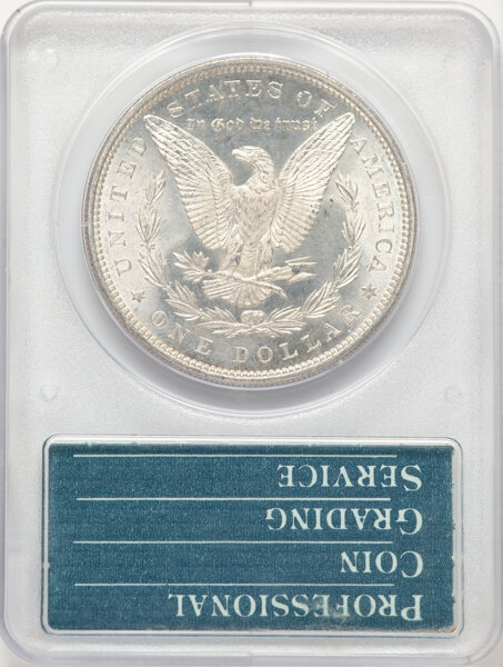 image for: 1883 $1  PCGS MS63