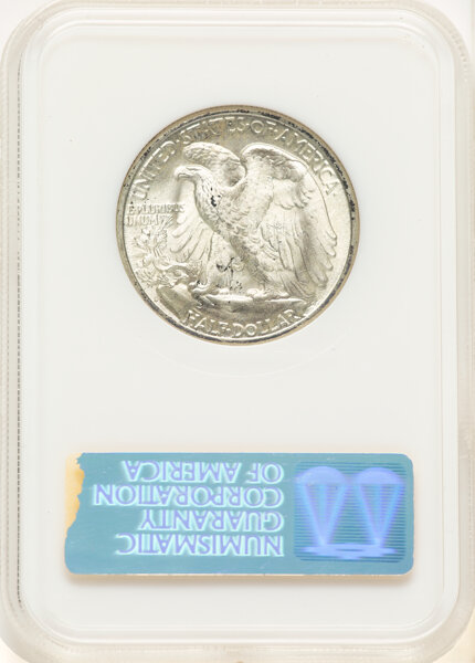 image for: 1946-D 50c NGC MS65