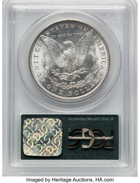 image for: 1886 $1  PCGS MS64