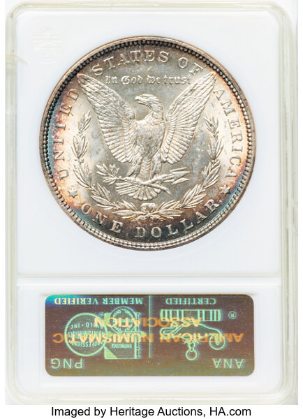 image for: 1887 $1  ANACS MS64
