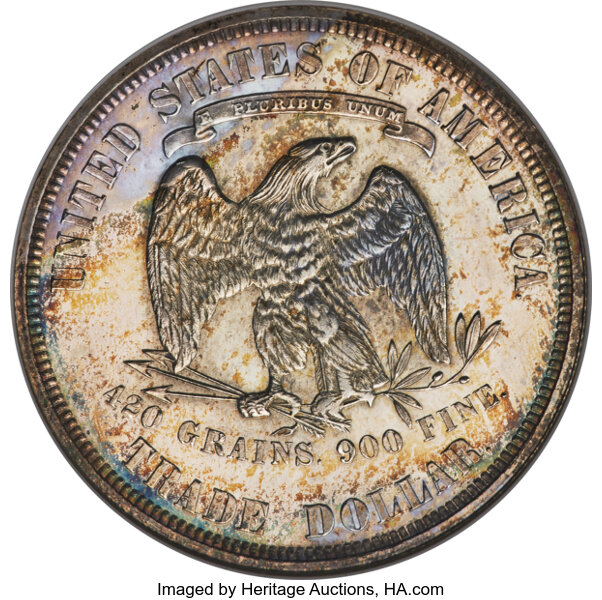 image for: 1876 Trade$ NGC PR64 CAC
