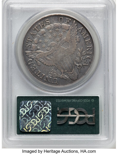 image for: 1799 7x6 Stars, B-21, BB-169 $1  PCGS F15