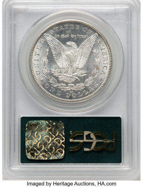 image for: 1884-CC $1  PCGS MS66