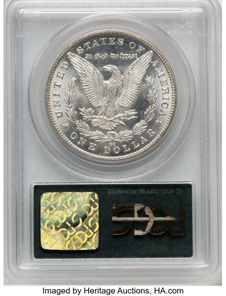 image for: 1883-CC $1  PCGS MS66