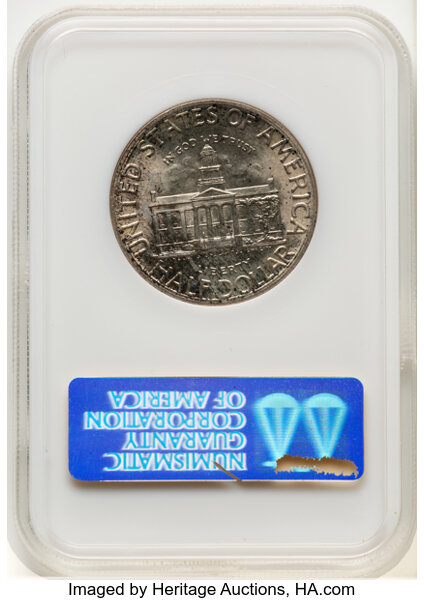 image for: 1946 Iowa 50c NGC MS66