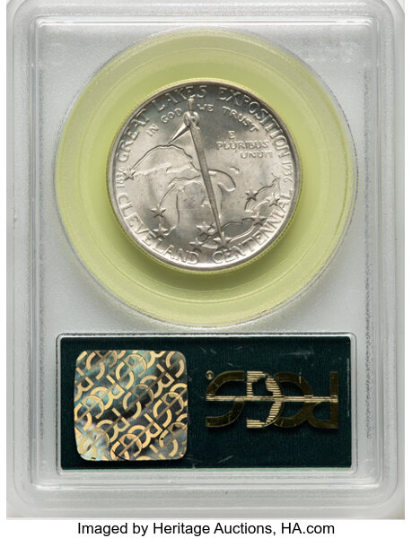 image for: 1936 Cleveland - Great Lakes Expo 50c PCGS MS64