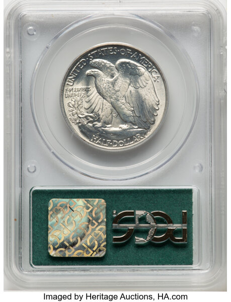 image for: 1944 50c PCGS MS65