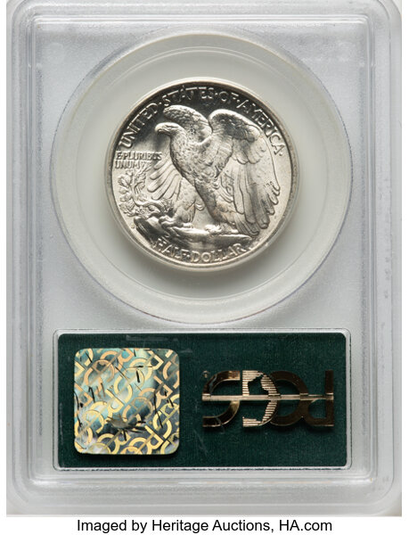 image for: 1937-S 50c PCGS MS65