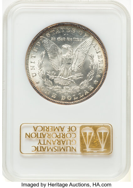 image for: 1885-CC $1  NGC MS63 CAC