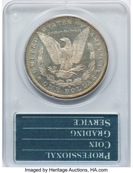 image for: 1884-O $1  PCGS MS65 DMPL