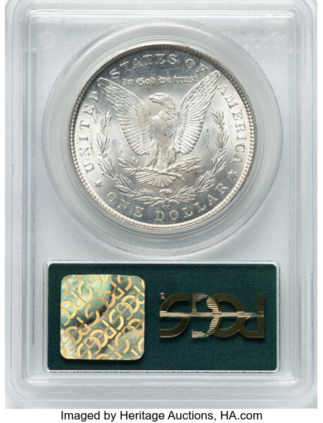 thumbnail for: 1884-CC $1  PCGS MS64