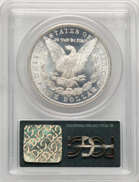 image for: 1885-CC $1  PCGS MS65