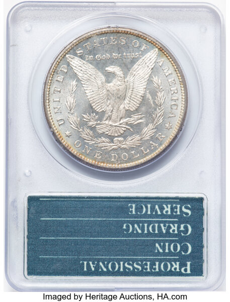 image for: 1885 $1  PCGS MS64 DMPL