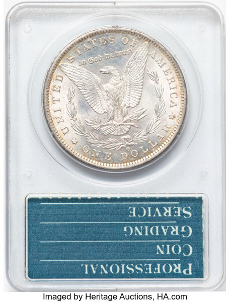 image for: 1884-O $1  PCGS MS64