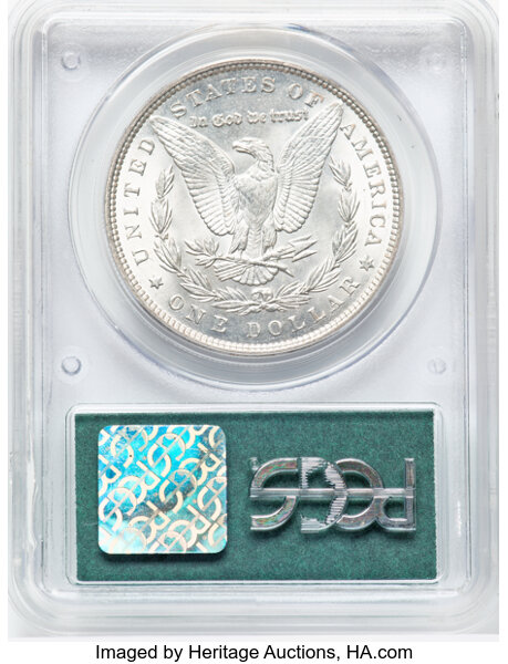 image for: 1887 $1  PCGS MS64