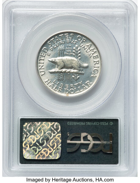 image for: 1936 Wisconsin 50c PCGS MS64