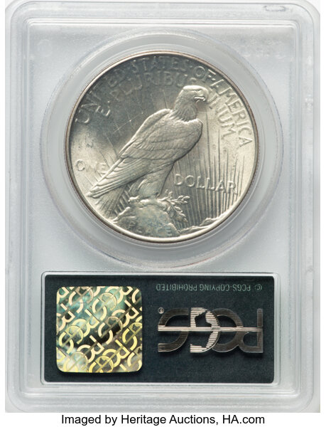 image for: 1934 $1  PCGS MS64