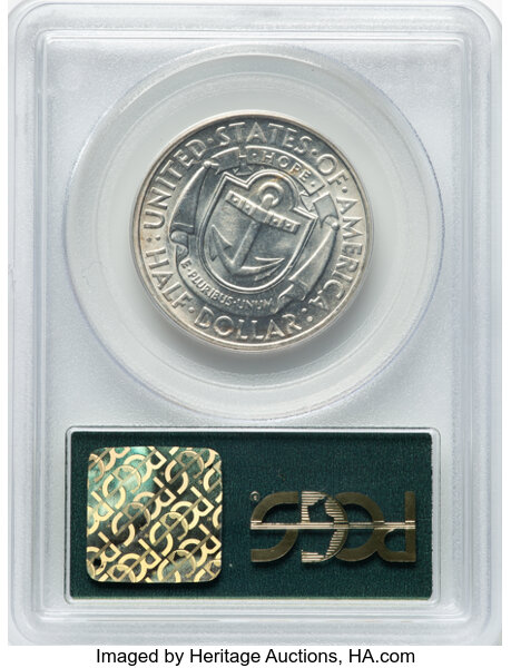 image for: 1936-D Rhode Island 50c PCGS MS64