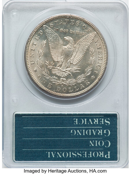 image for: 1894-S $1  PCGS MS62