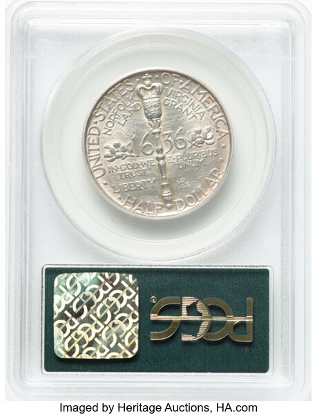 image for: 1936 Norfolk 50c PCGS MS63