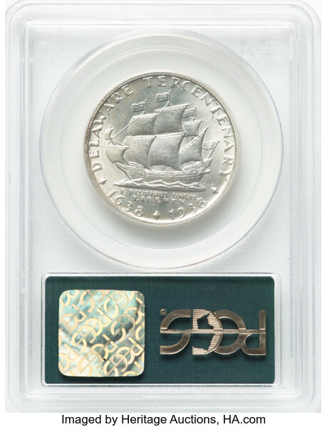 image for: 1936 Delaware 50c PCGS MS63