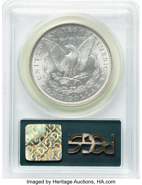 image for: 1886 $1  PCGS MS63