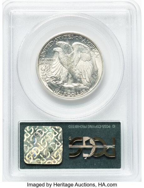 image for: 1942-S 50c PCGS MS64