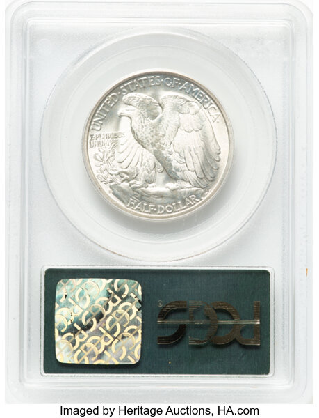 image for: 1945-S 50c PCGS MS65