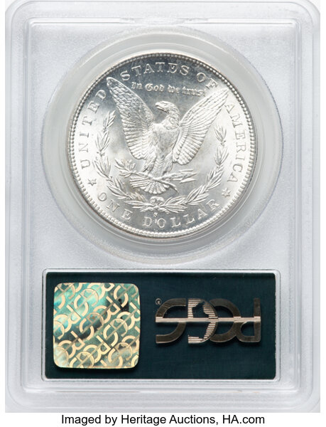 image for: 1897-S $1  PCGS MS64 CAC