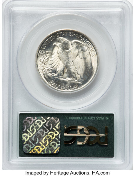 image for: 1945-S 50c PCGS MS66 CAC