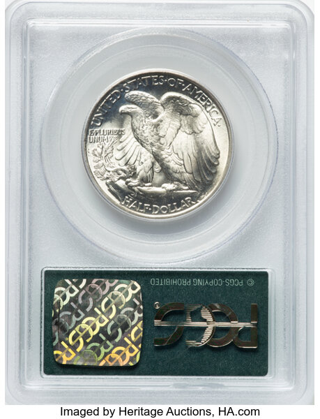 image for: 1947 50c PCGS MS66 CAC