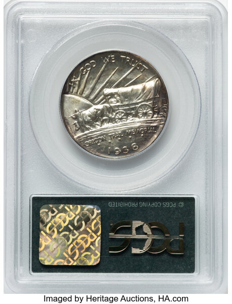 image for: 1938 Oregon Trail 50c PCGS MS66