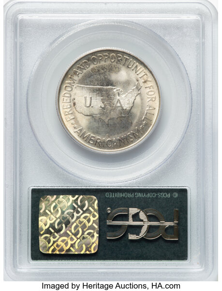 image for: 1951-S Washington-Carver 50c PCGS MS66