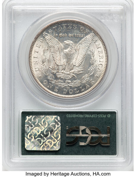 image for: 1883-CC $1  PCGS MS64
