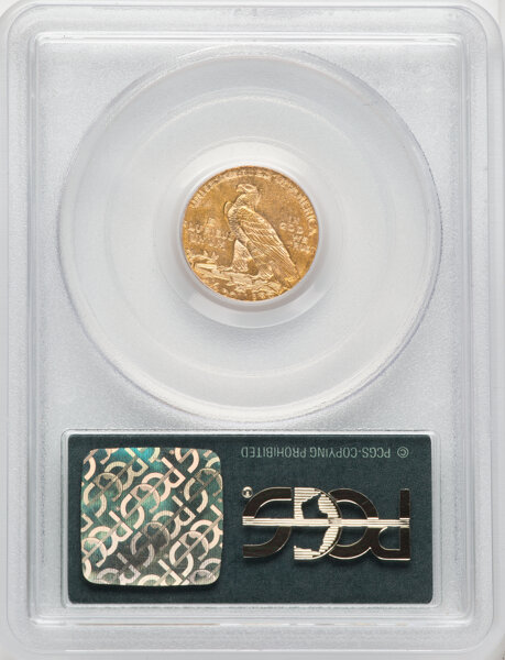 image for: 1925-D $2 1/2 PCGS MS62