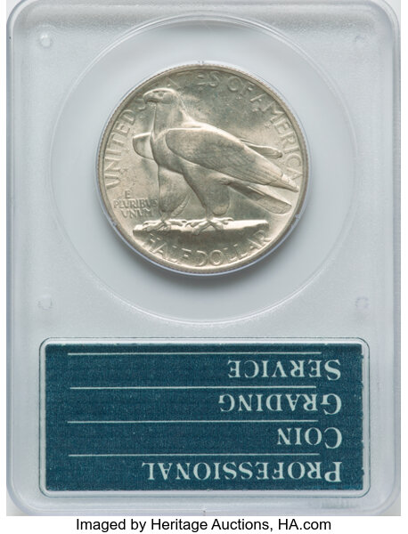 image for: 1935 Connecticut 50c PCGS MS63