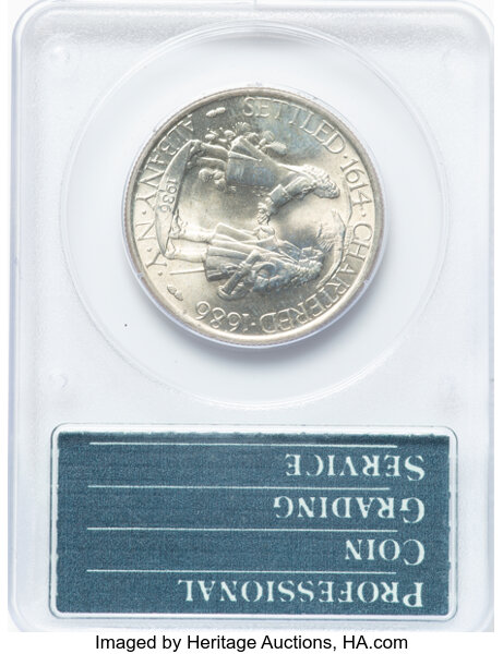 image for: 1936 Albany 50c PCGS MS64 CAC