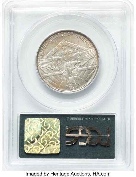 image for: 1935 Arkansas 50c PCGS MS66
