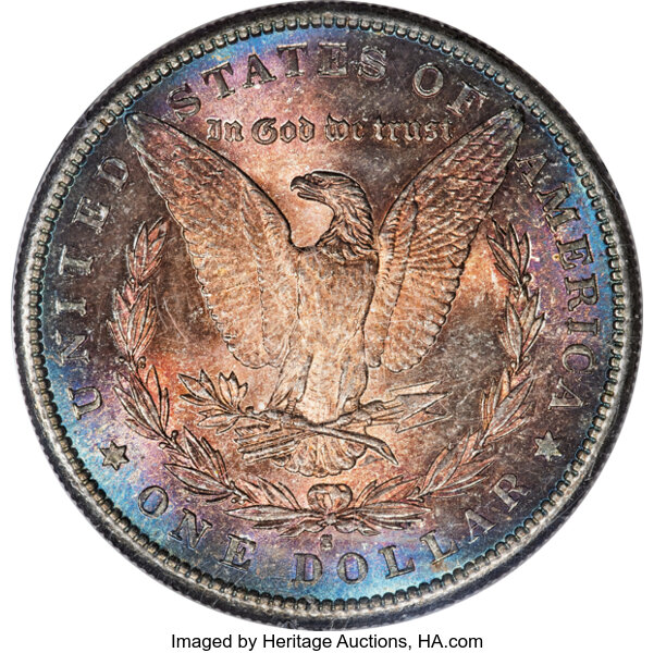 image for: 1881-S $1  PCGS MS65 CAC
