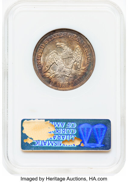 image for: 1858-O 50c NGC AU55