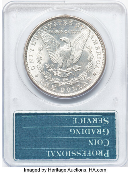 image for: 1886 $1  PCGS MS65