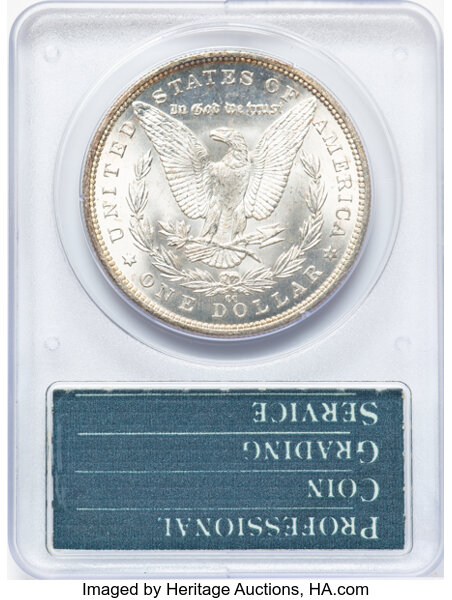 image for: 1883-CC $1  PCGS MS62